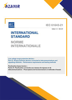 دانلود استاندارد IEC61643-21